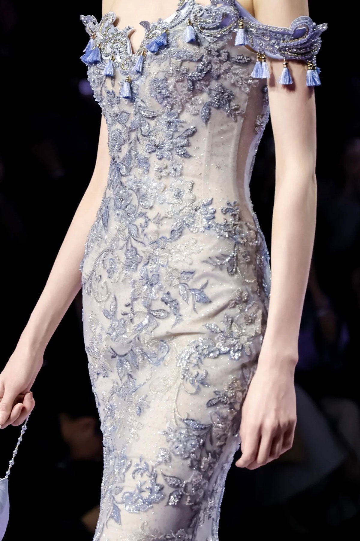 BY Elora Blueish Gown