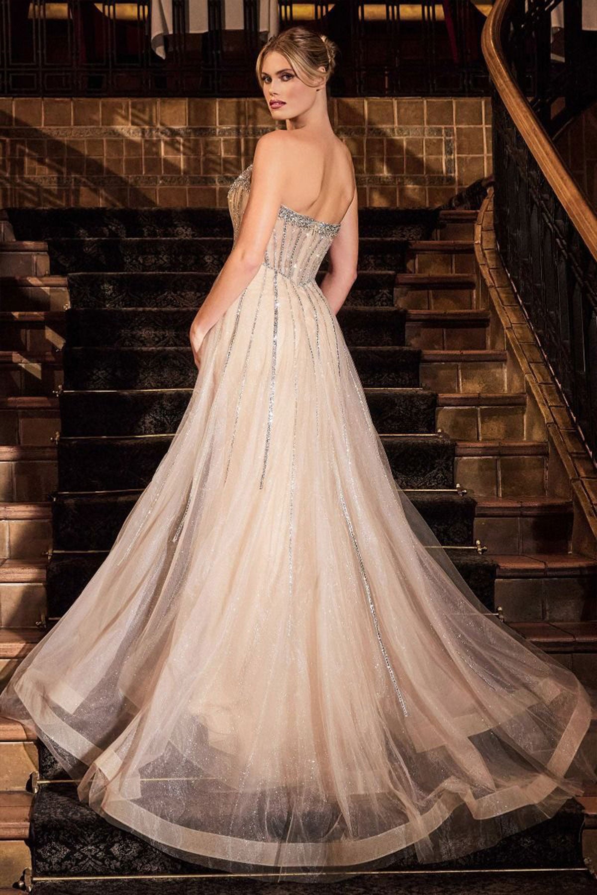 CD Saylor Champagne Gown