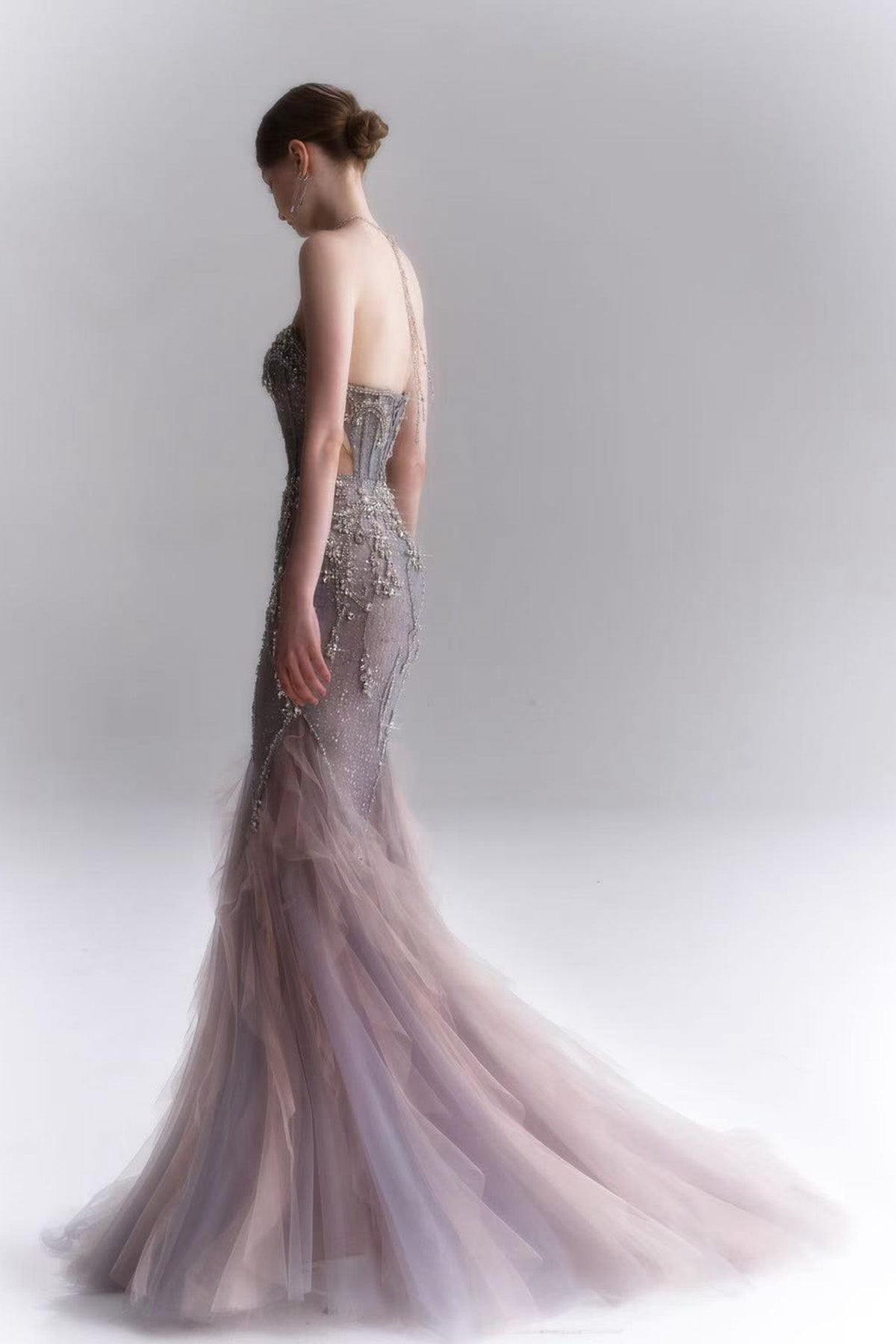 LH Sylvia Graident Mermaid Gown