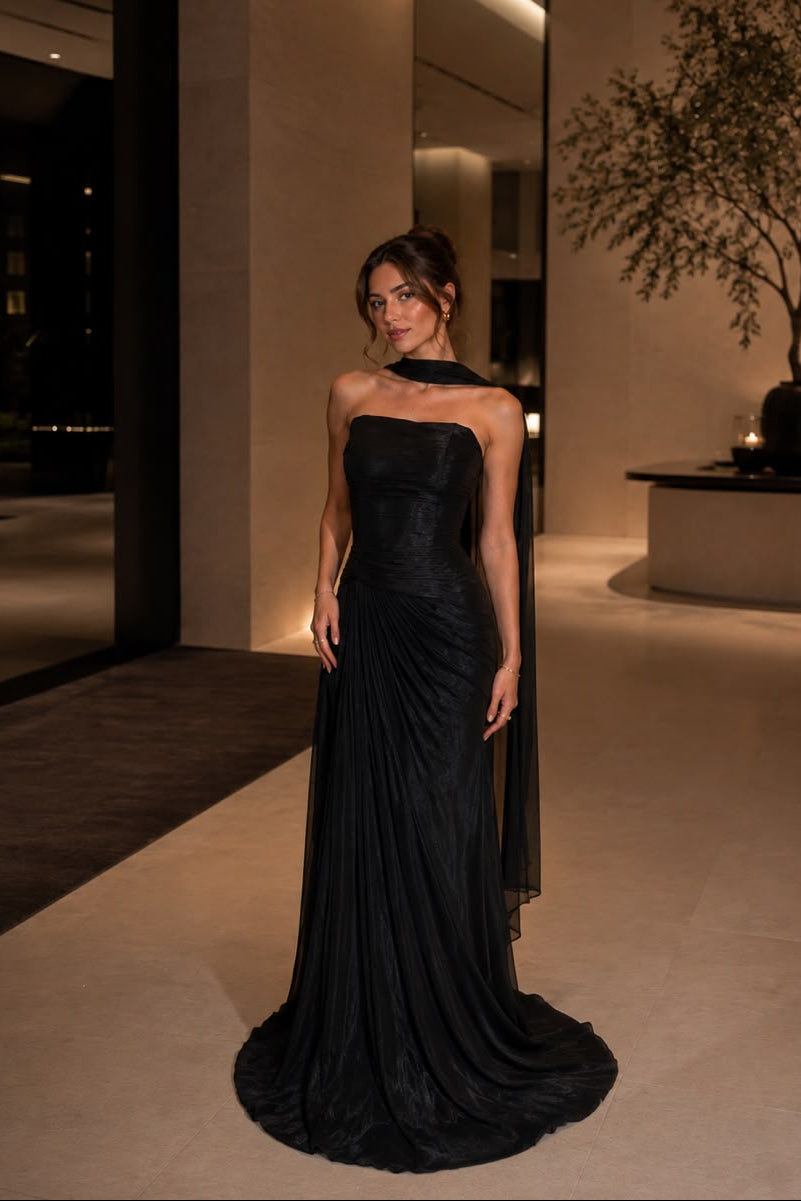 GH Tina Black Gown