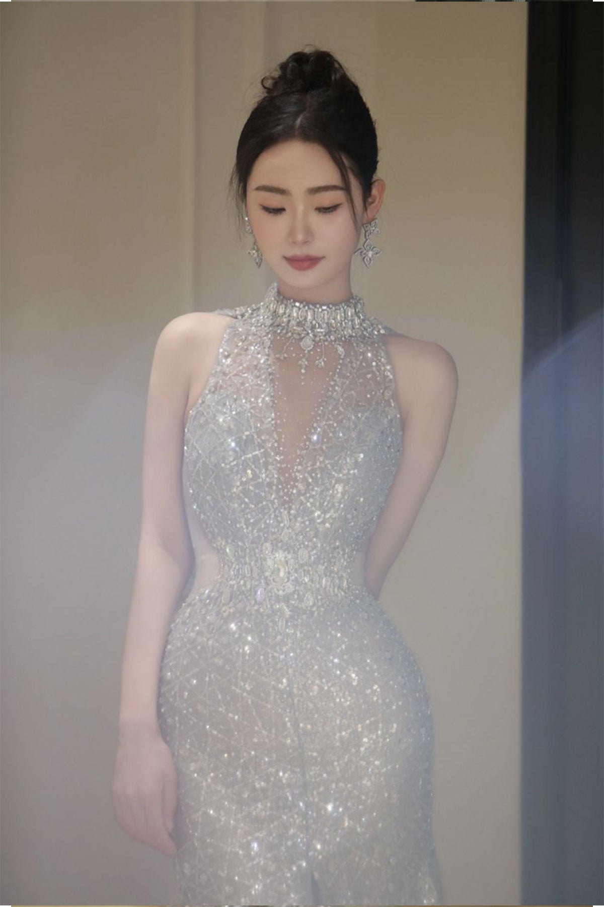 GH Sunny Halter Mermaid Gown