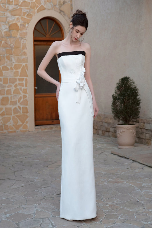 LF Ivan White Gown