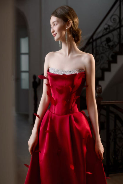 SS Jessica Feather Ballgown