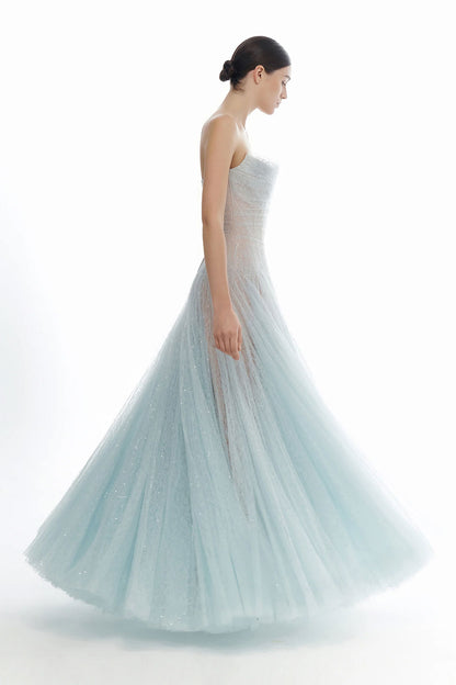 VD Montsand Baby Blue Gown