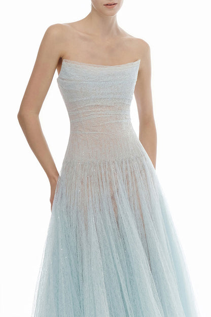 VD Montsand Baby Blue Gown