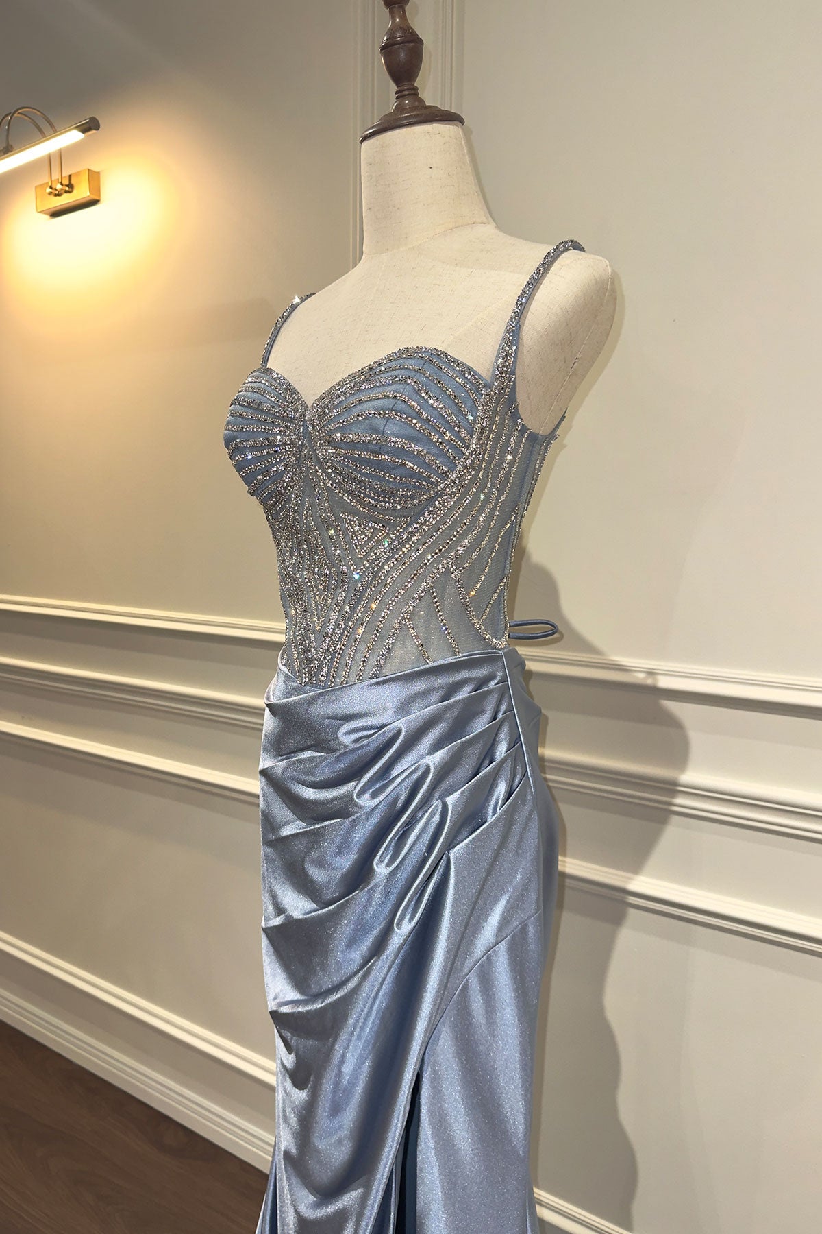 GH Miya Dusty Blue Gown