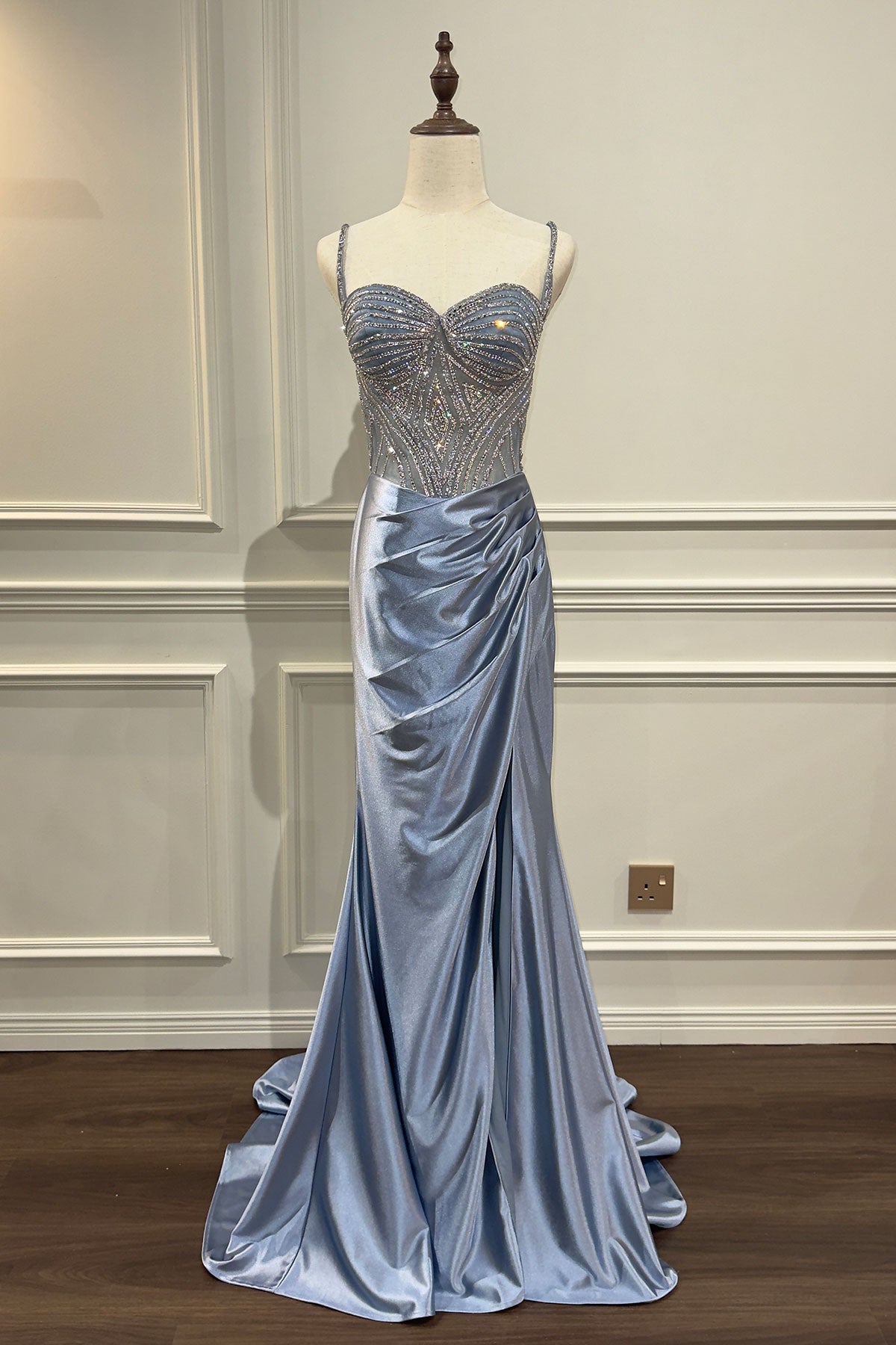GH Miya Dusty Blue Gown