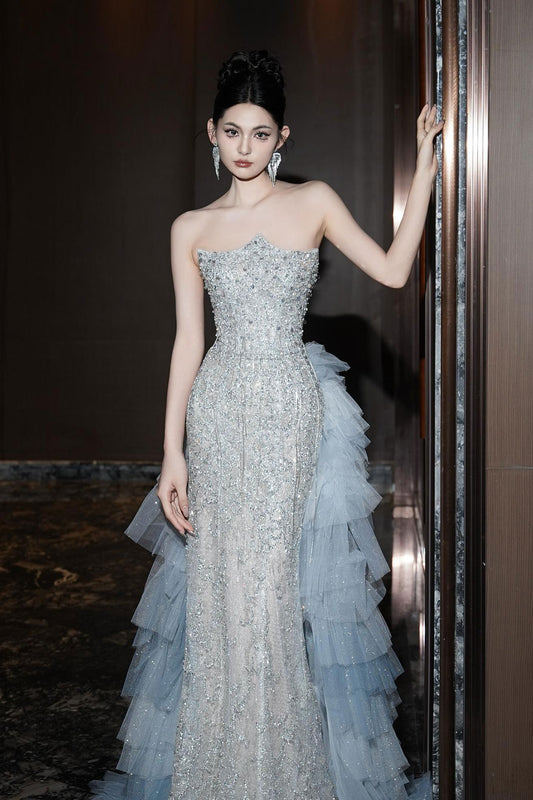 RL Alexia Sequin Detachable Gown