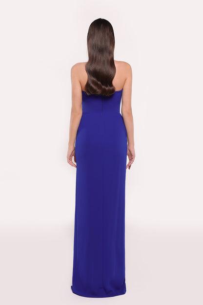 TE Natalie Royal Blue Bow Gown