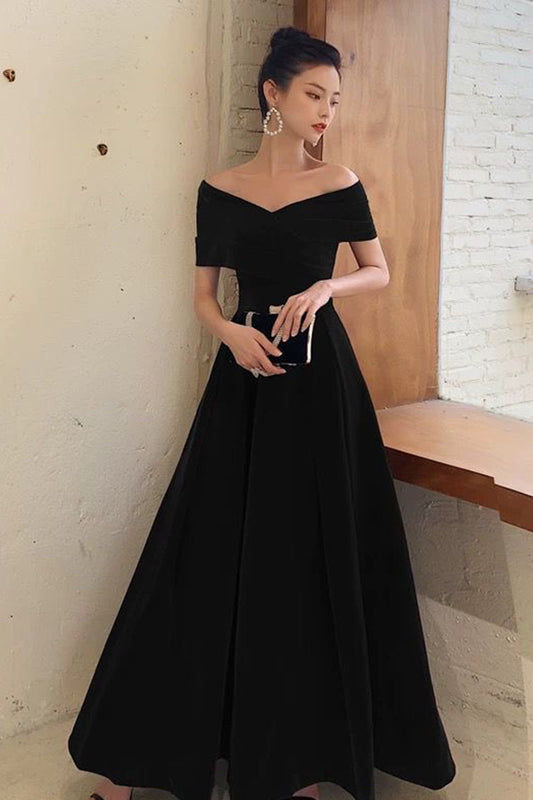 GH Megan Velvet Black Bardot