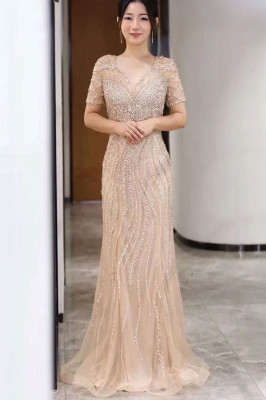 GH Faye Champagne Gown