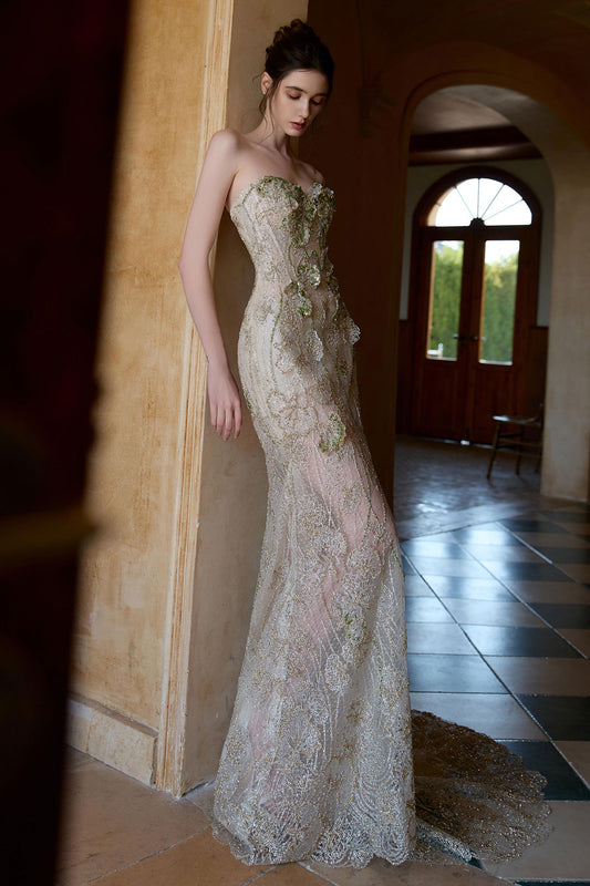 LF QingRu Mermaid Gown