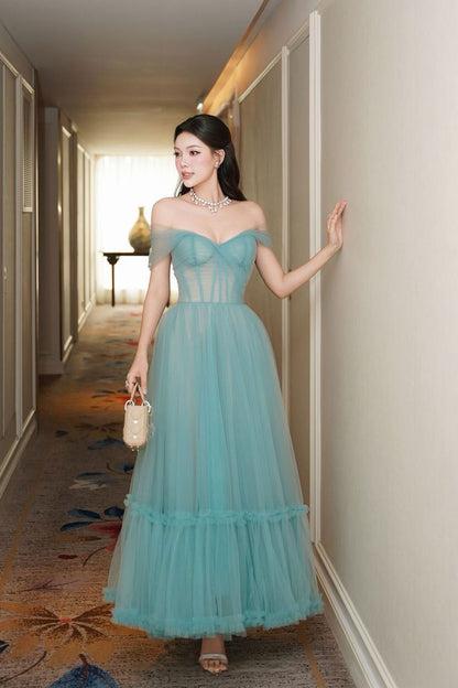 VD Emma Tulle Midi Gown