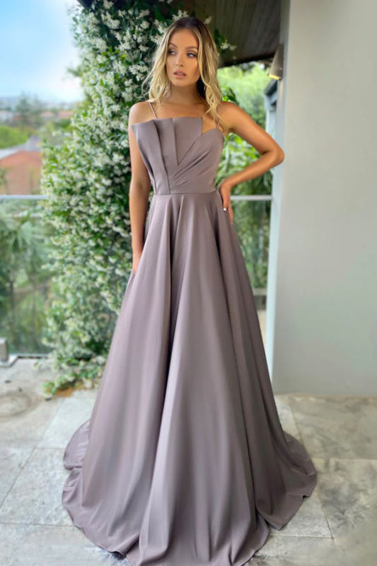 JA Dark Mocha Flare Gown