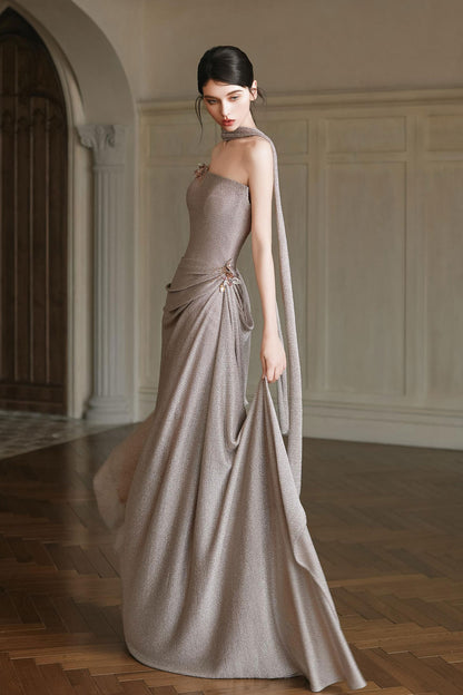 F Ravee Mauve Mermaid Gown