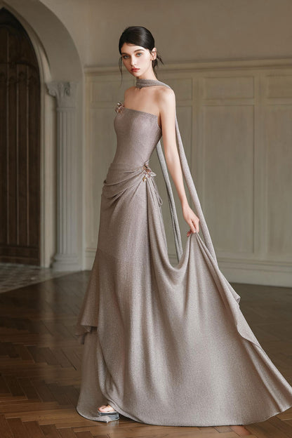 F Ravee Mauve Mermaid Gown