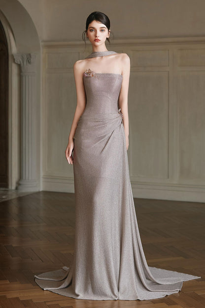 F Ravee Mauve Mermaid Gown