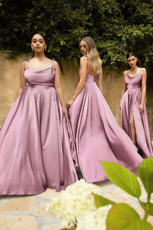 CD Maddison Mauve Satin