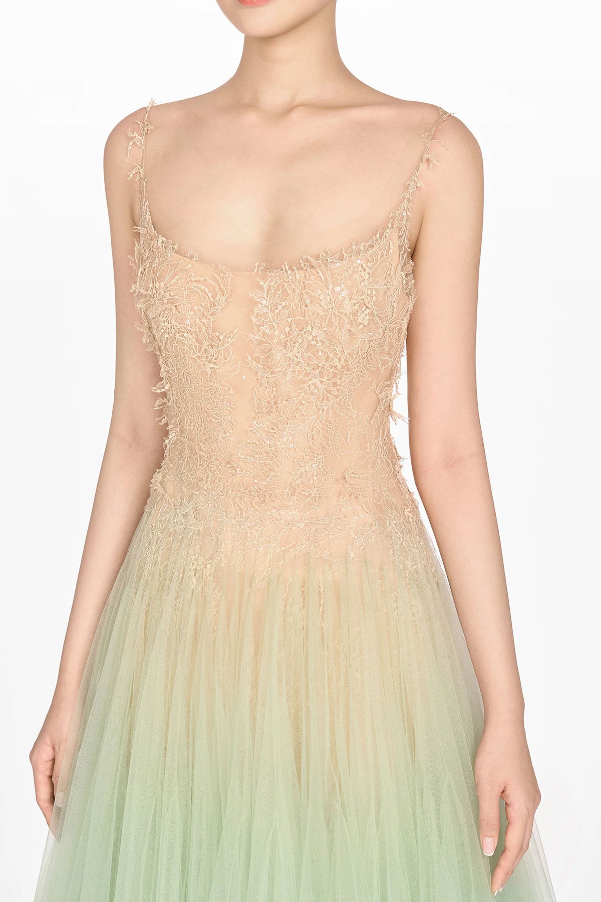 VD Montsand Mint Green Gown
