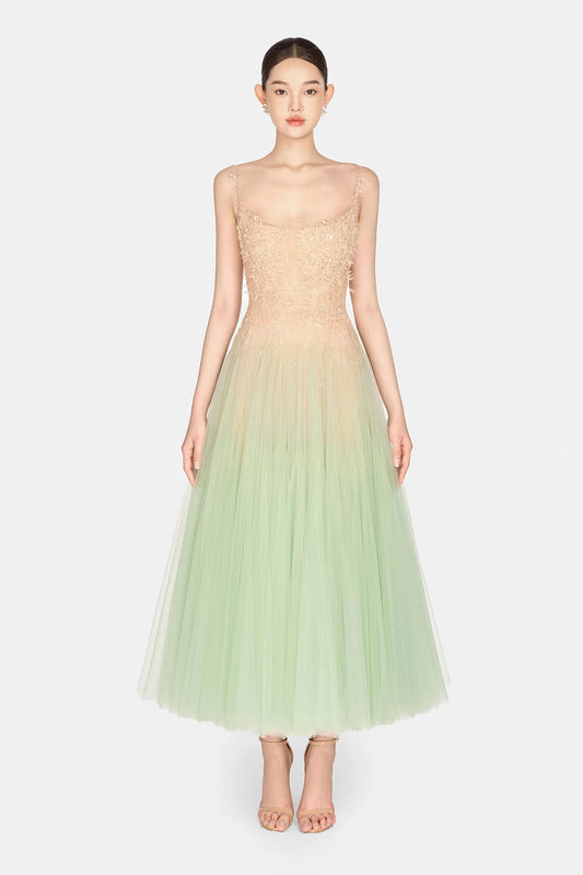 VD Montsand Mint Green Gown