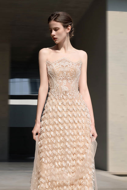 SV Claudia Nude Gown