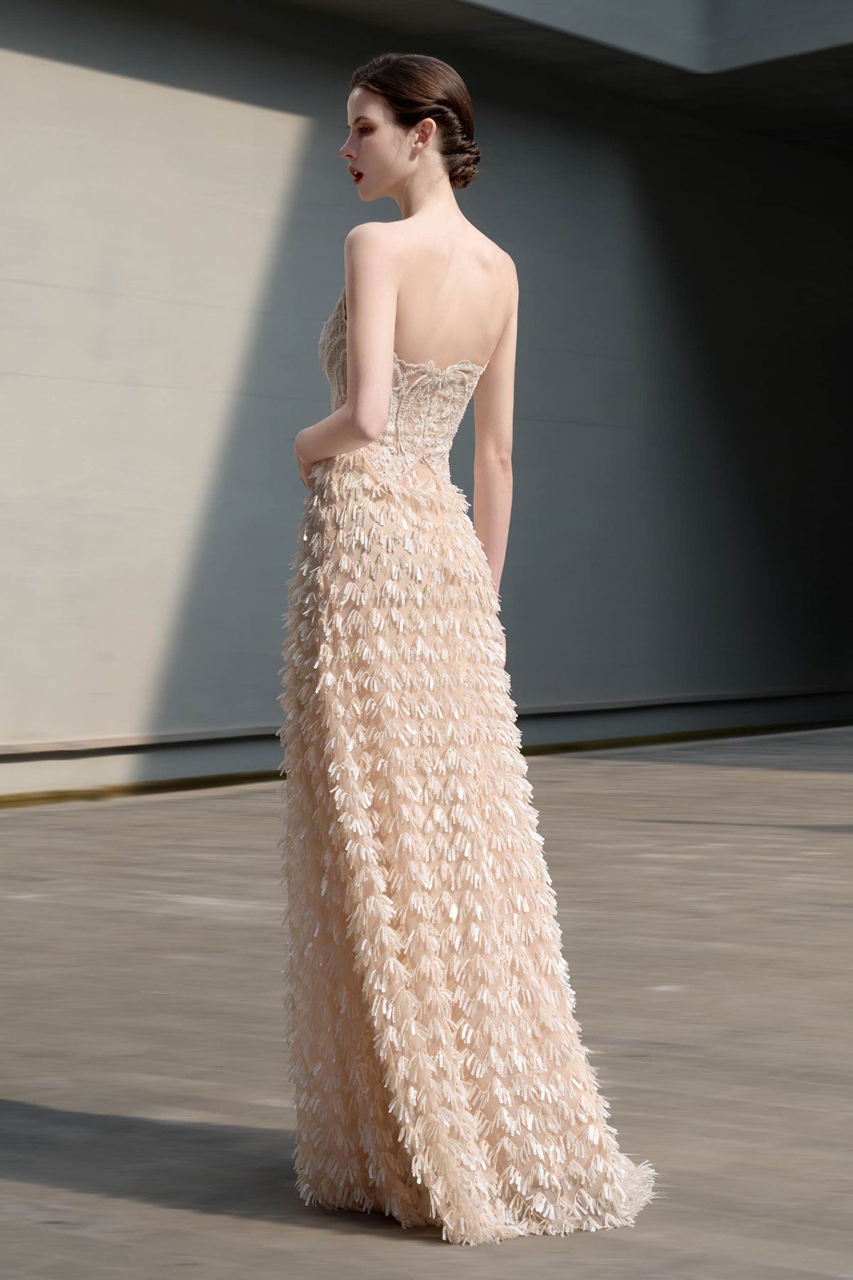 SV Claudia Nude Gown