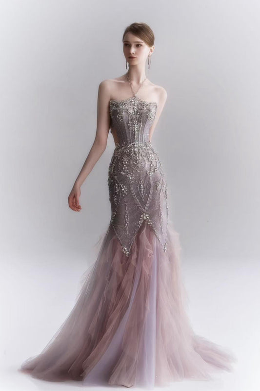 LH Sylvia Graident Mermaid Gown