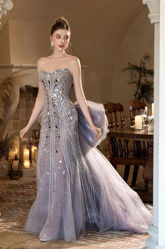 SS Venus Mirror Purple Detachable Gown