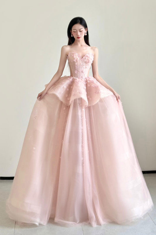 LX Baby Floral Sweetheart Ballgown