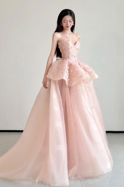 LX Baby Floral Sweetheart Ballgown