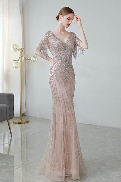 GH Tiara Rose Gold Gown