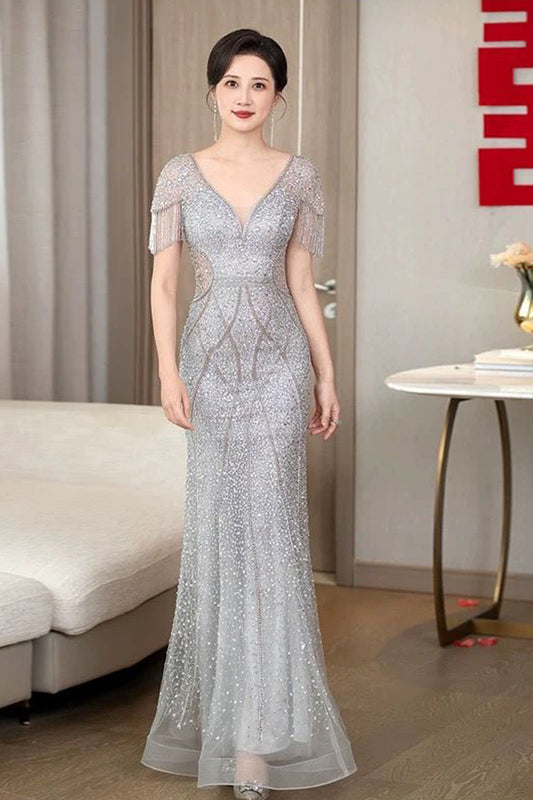 GH Cleo SIlver Gown