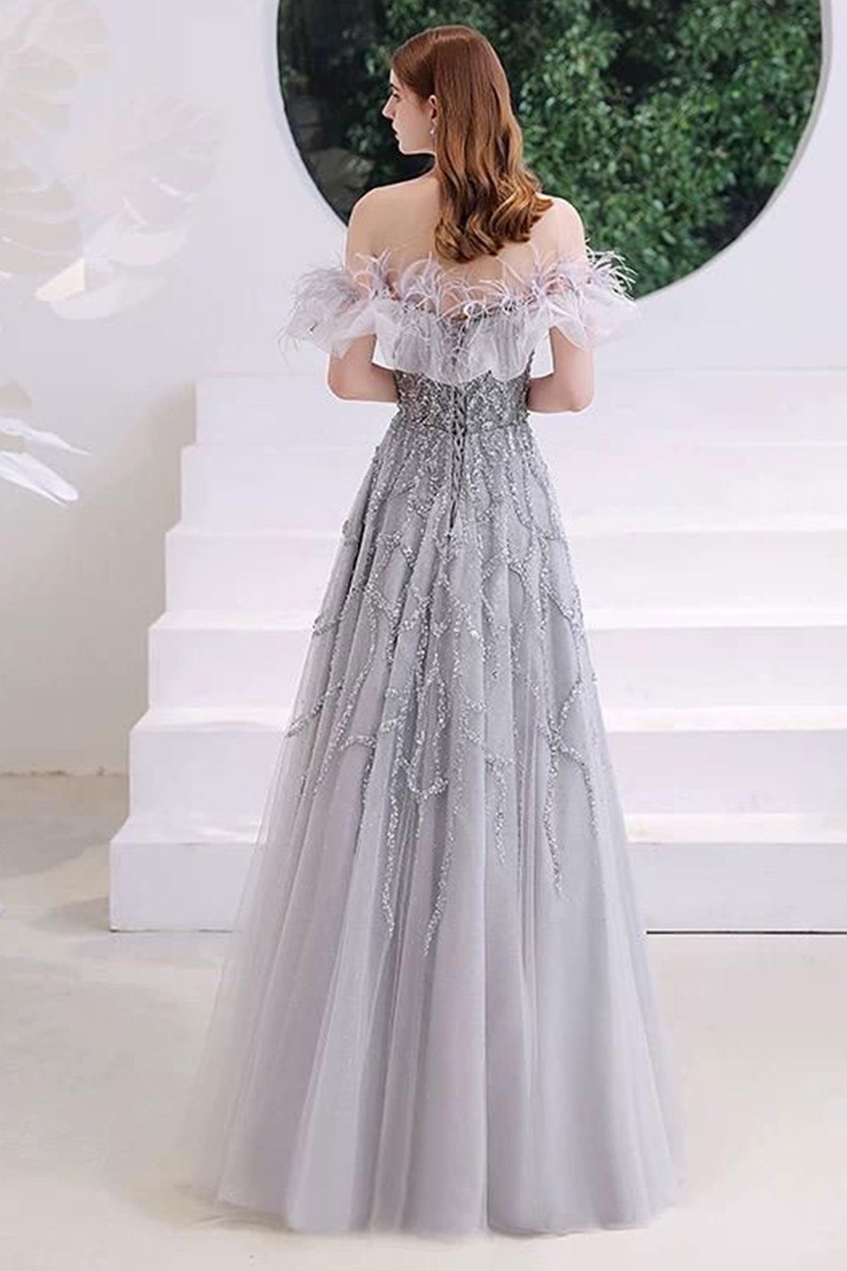 GH Cassandra Silver Gown
