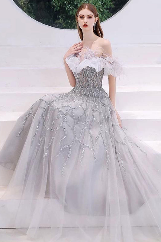 GH Cassandra Silver Gown