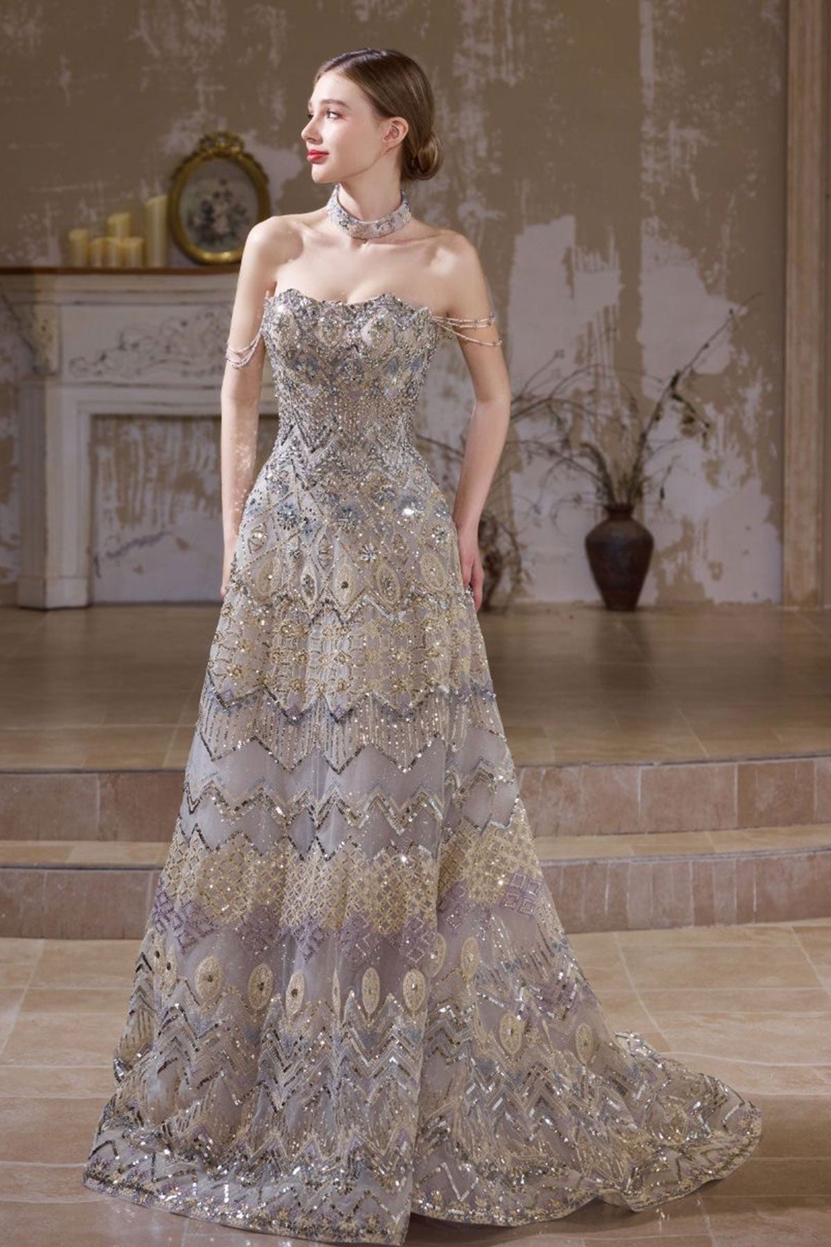 XJ Ella Tube Ballgown