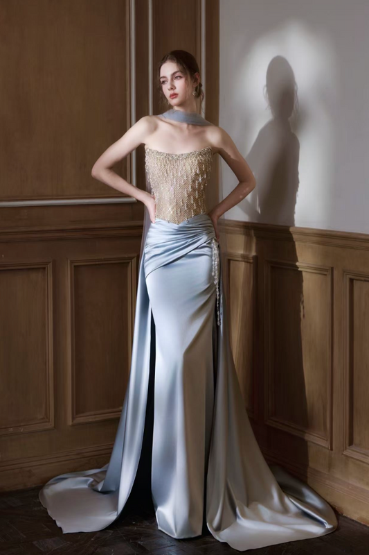 SS Agnes Blueish Gown